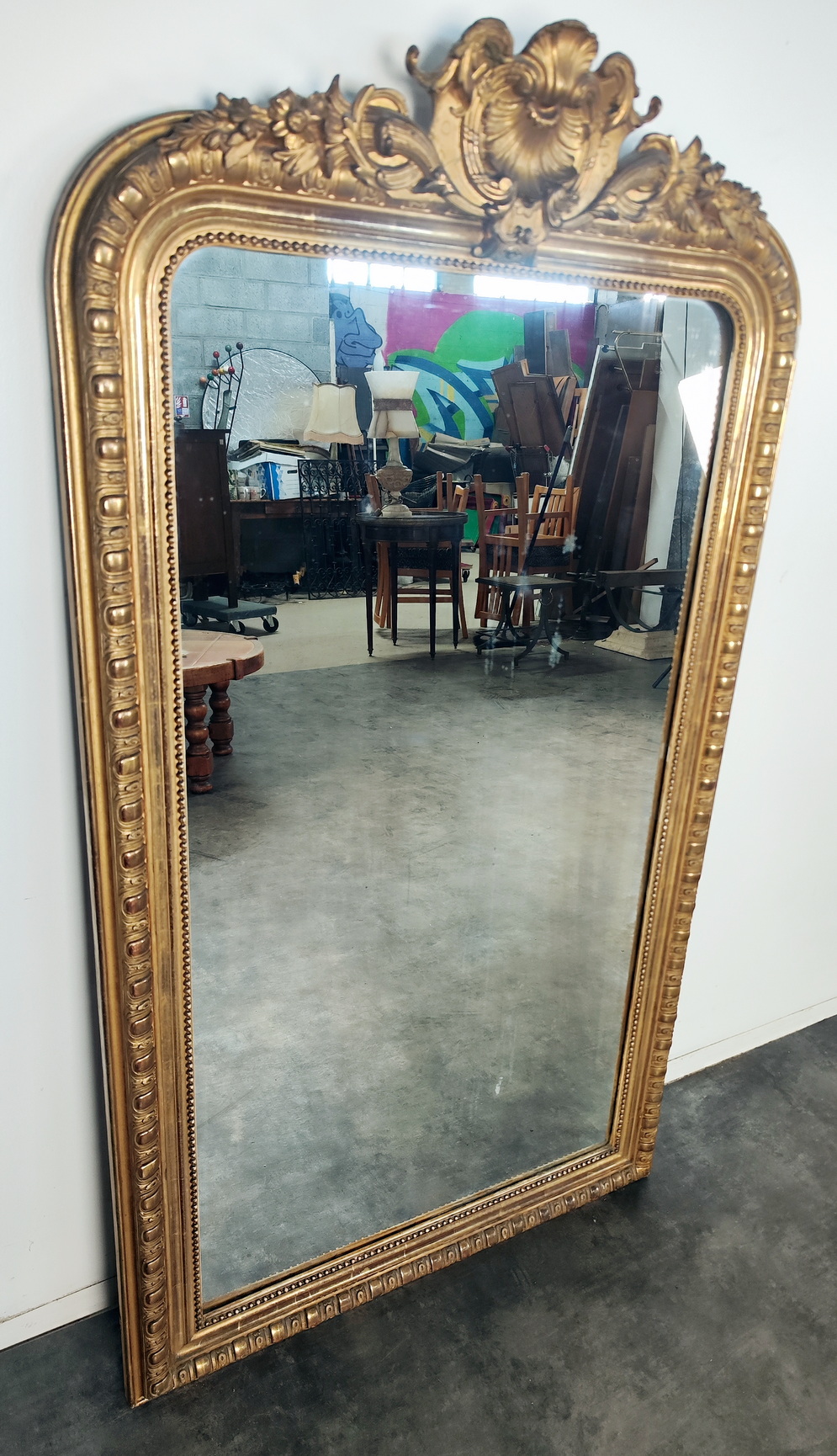 A Parisian Napoleon III Mirror